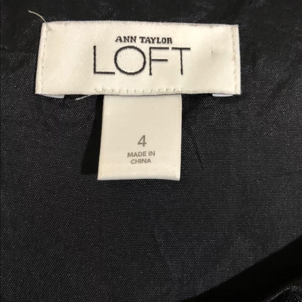 Anne Taylor Loft Satin Dress